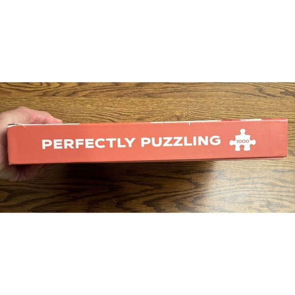 "Perfectly Puzzling" 1000 pc Puzzle Dog Photographic Valentine Includes Poster - Picture 2 of 7